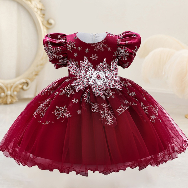 Amash Cake Baby Dress For 1 Years Birthday Party Princess Boutique Ball  Gowns Wedding Events Newborn Dress | Shopee Malaysia